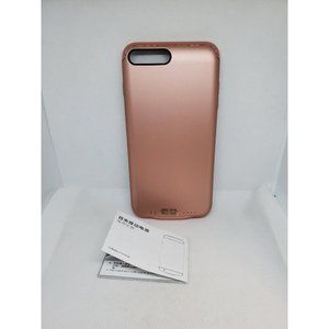 Joyroom iPhone 7 Rose Gold Trim 2300mAh Rechargeable Battery Charger Phone Case